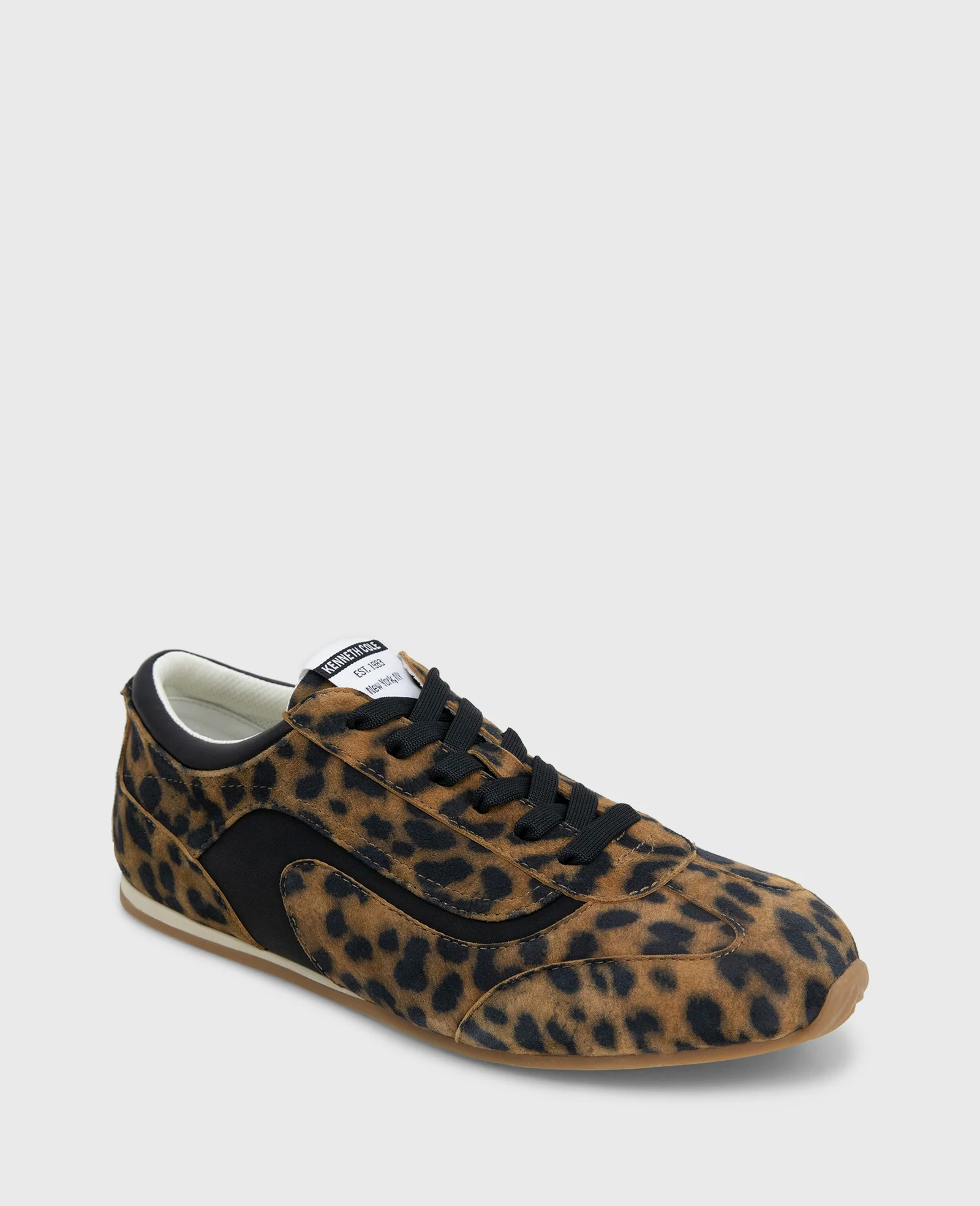 Alma Leopard Suede Sneaker - Image 3