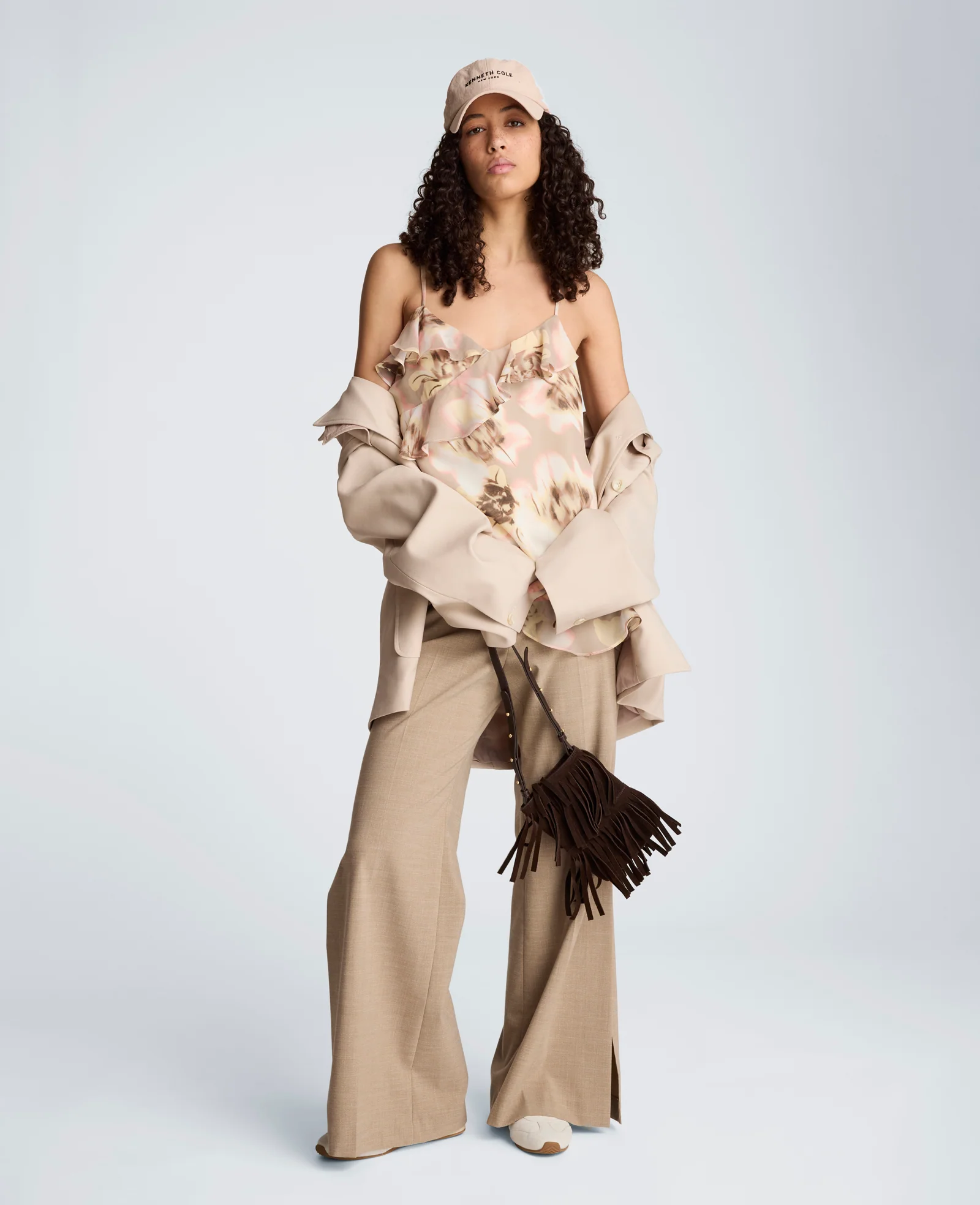 Asymmetrical Ruffle Cami - Image 6