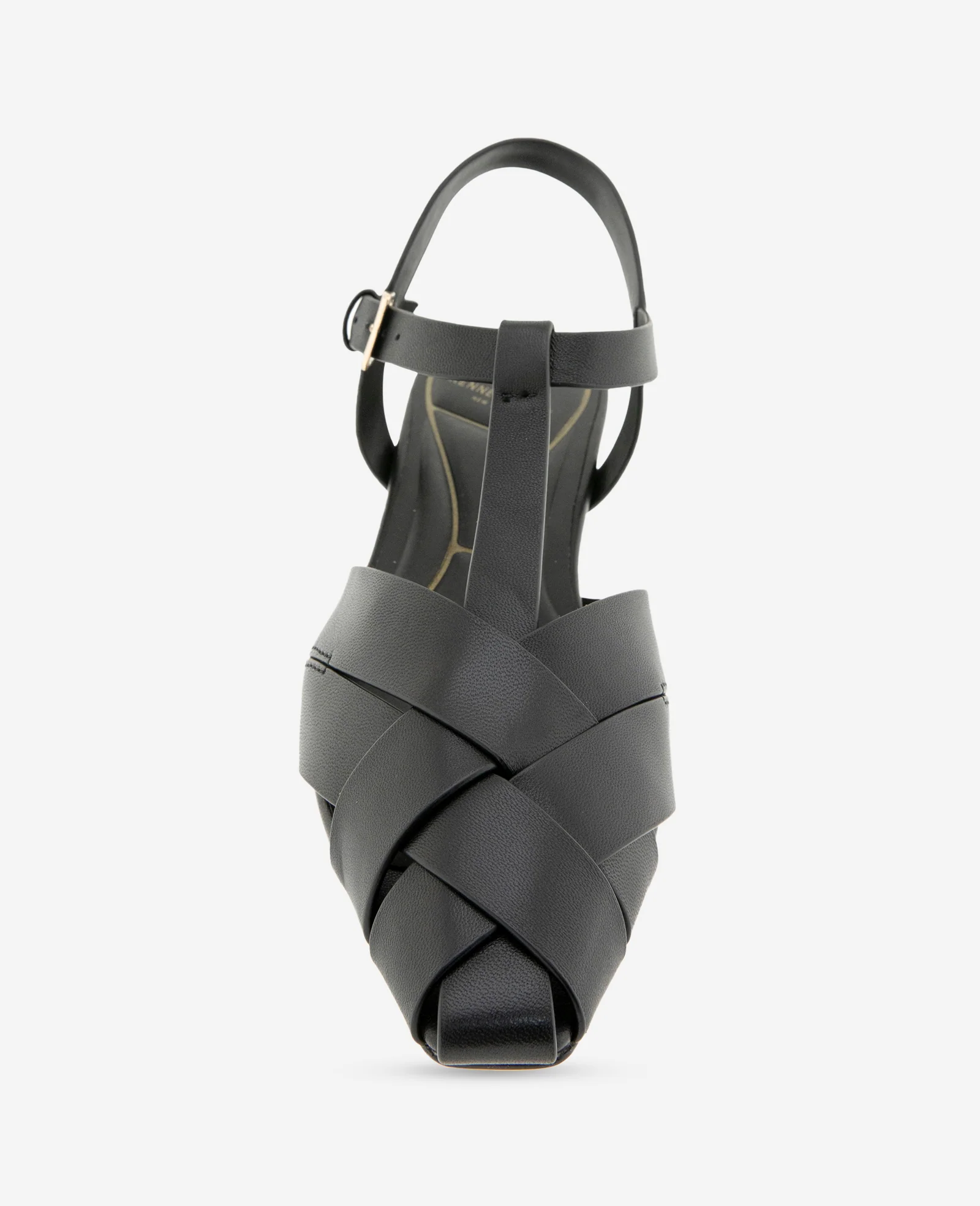 Bindy Woven Leather T-Strap Sandal - Image 3