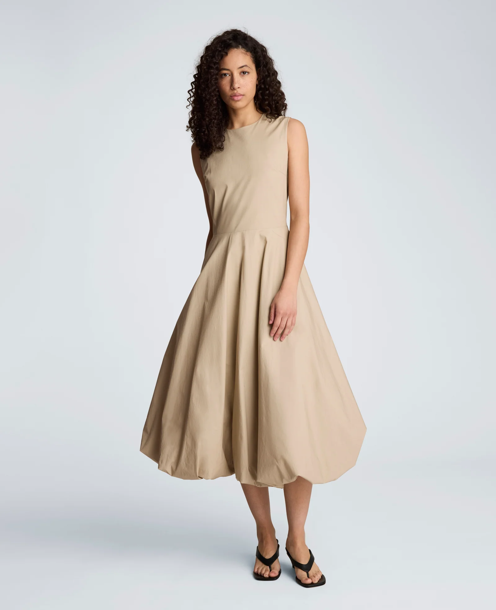 Bubble Hem Midi Dress - Image 6