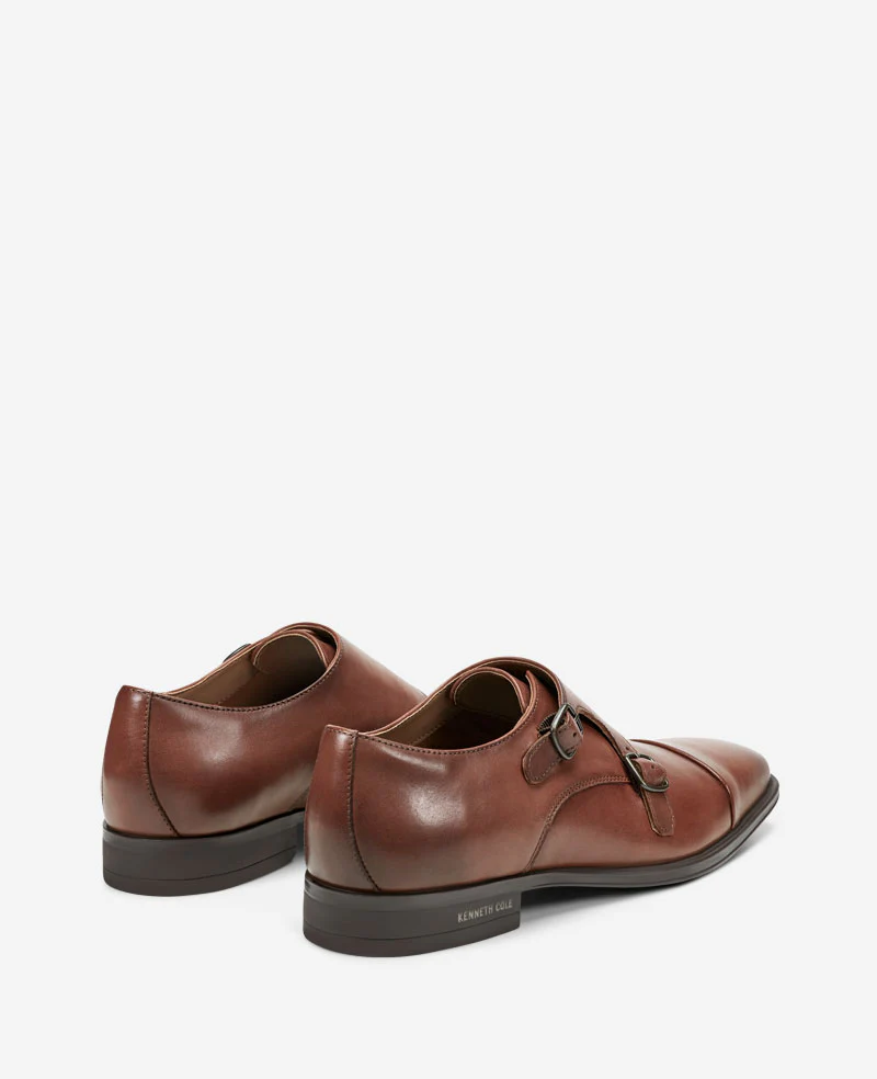 Charles Double Monk Strap Cap Toe Oxford - Image 4