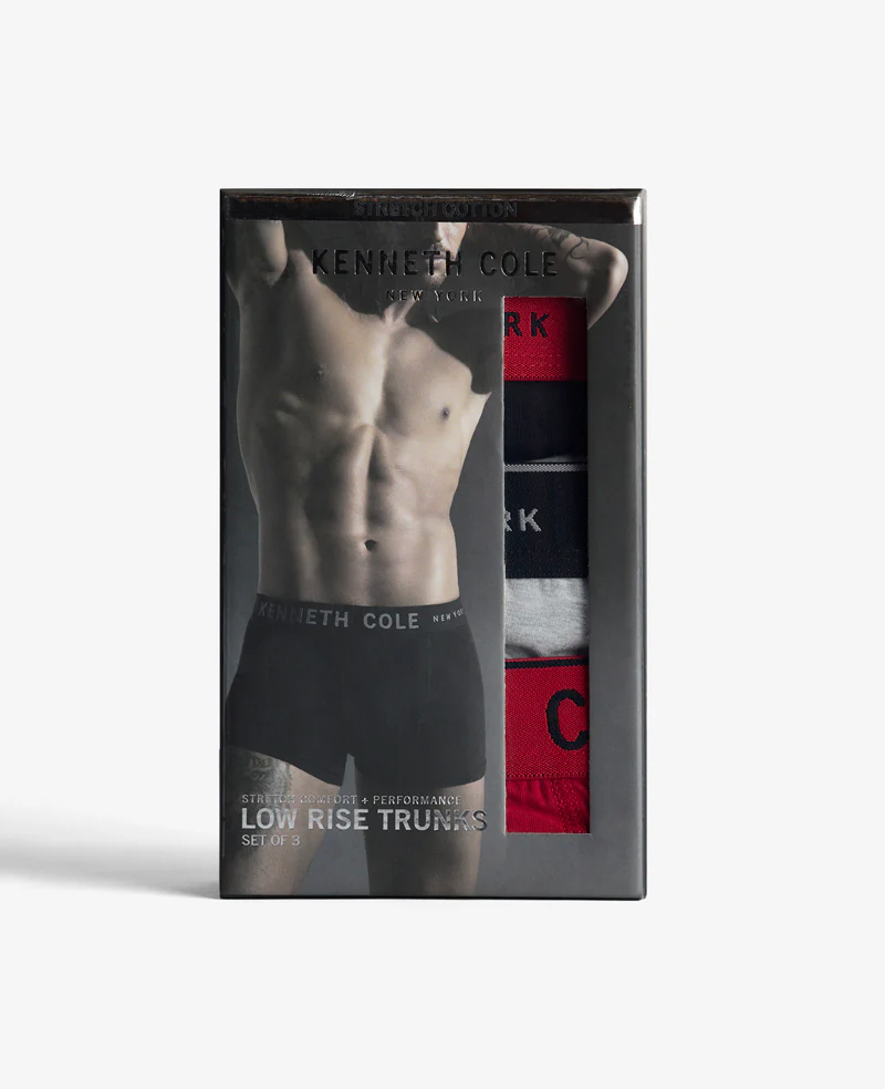 Cotton Stretch Trunks 3-Pack - Image 2