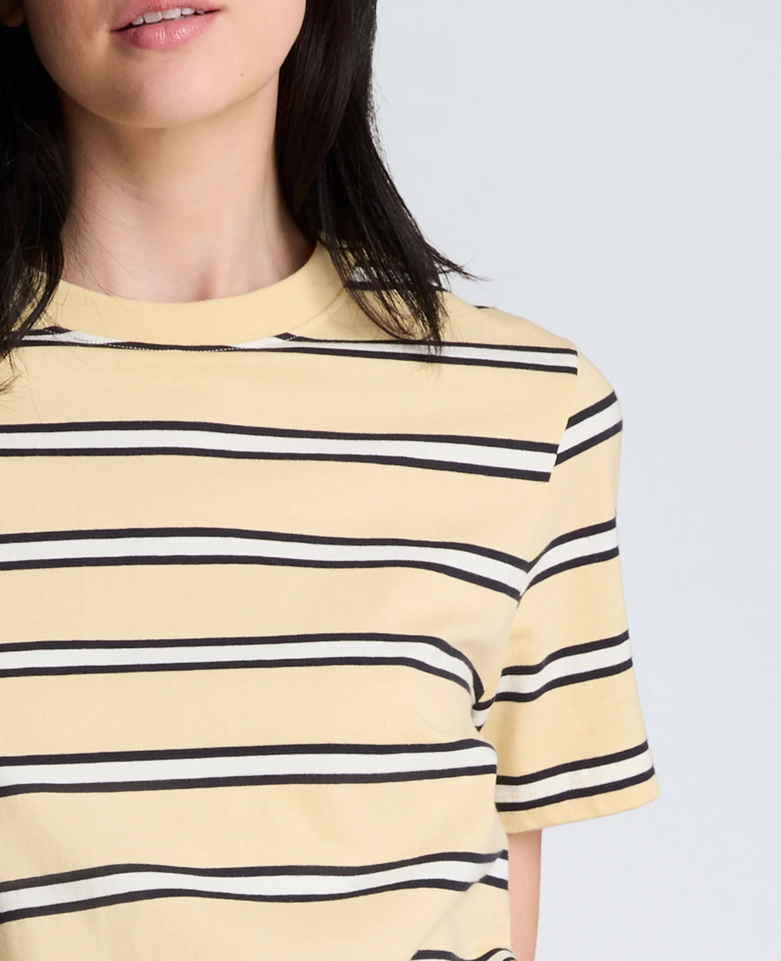 Crewneck Stripe Tee - Image 5