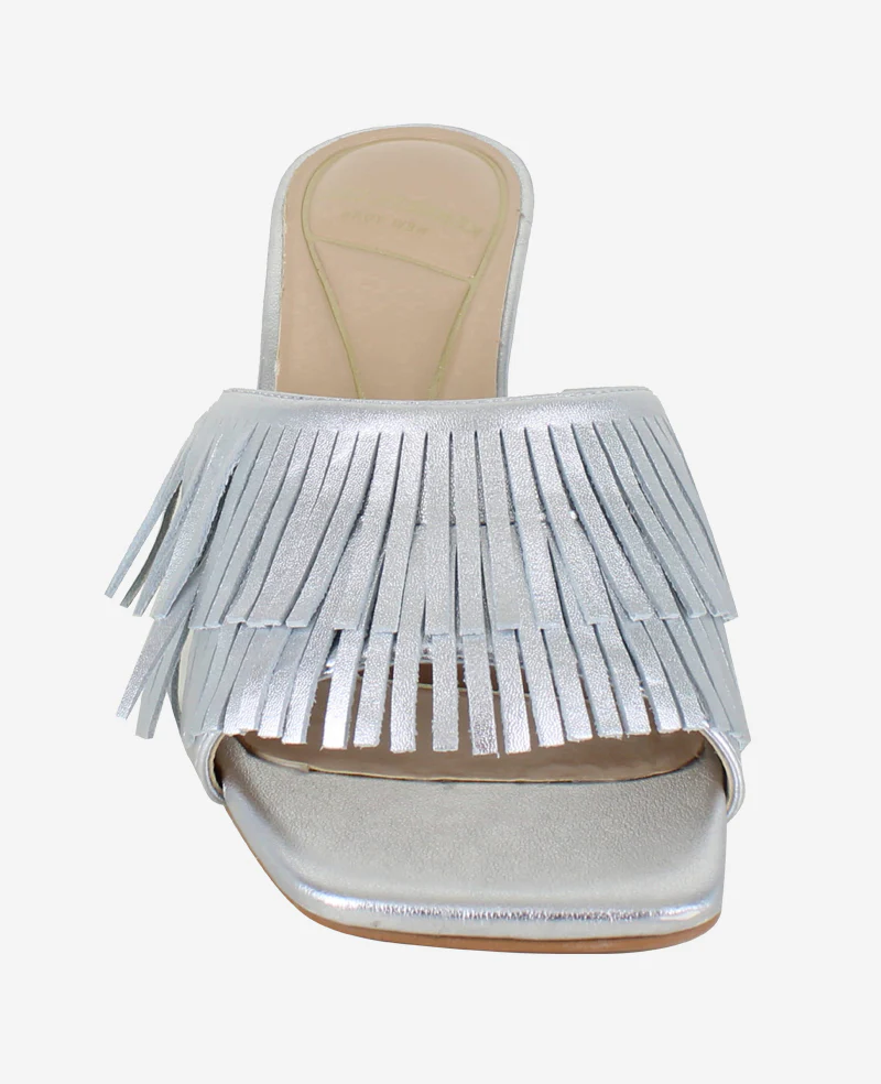Darby Metallic Fringe Heel - Image 4