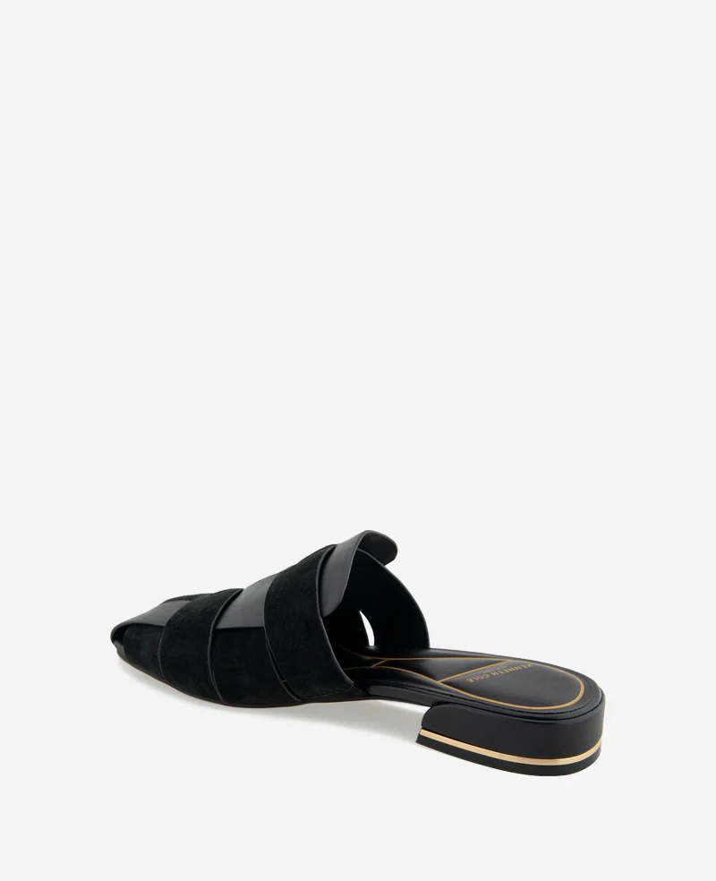 Faina Leather Fisherman Slide Sandal - Image 3