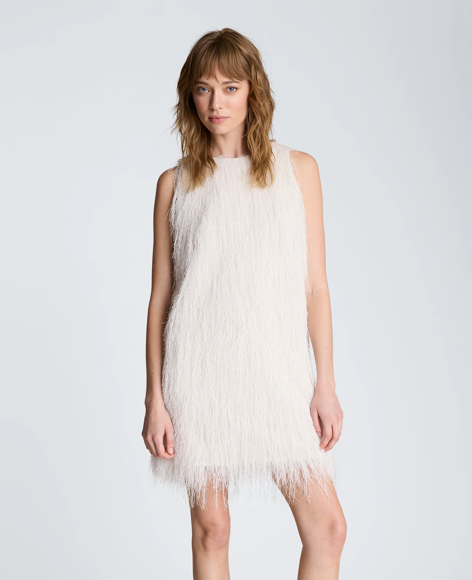 Fringed Mini Dress - Image 4