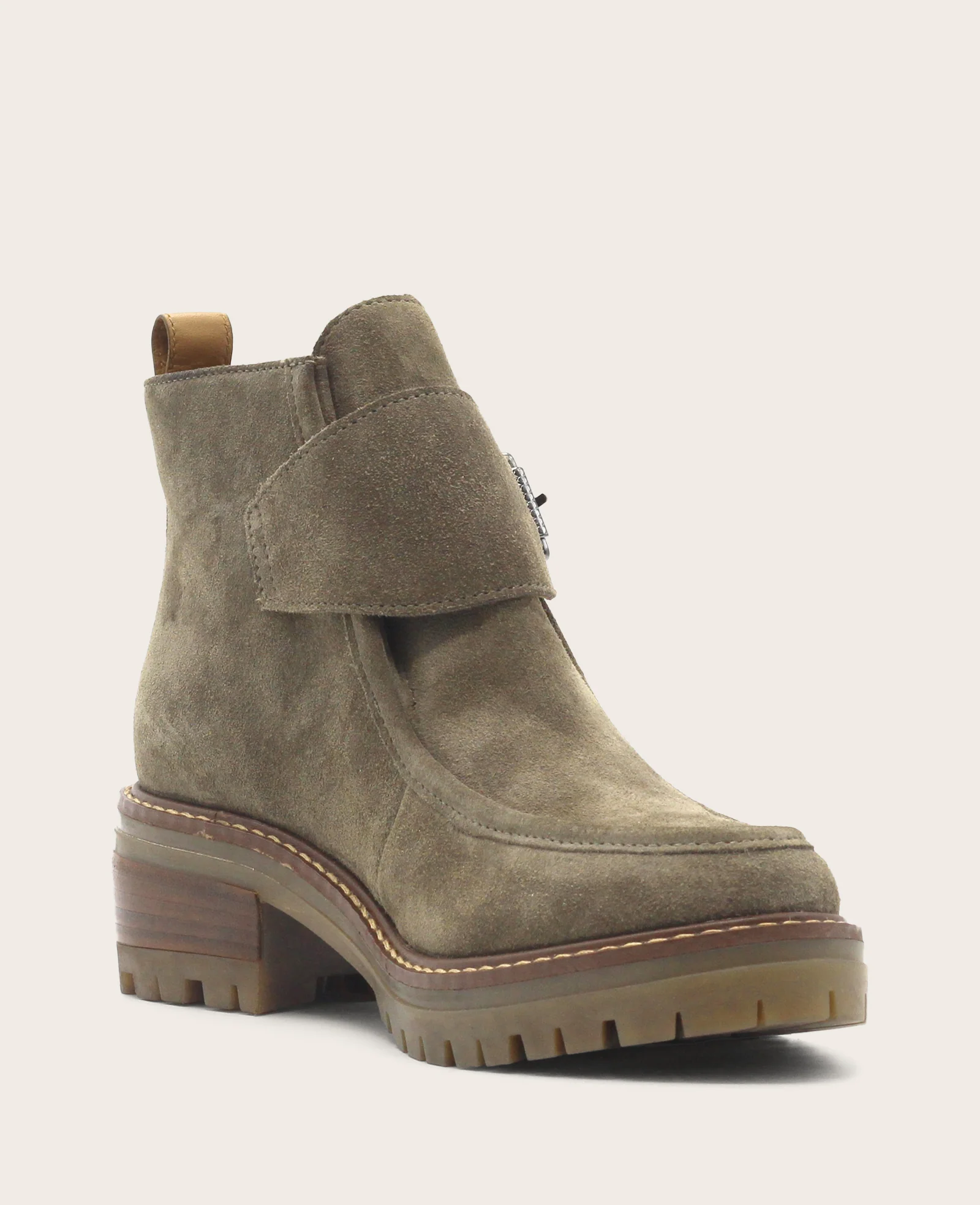 GENTLE SOULS - Baden Suede Buckle Boot - Image 3