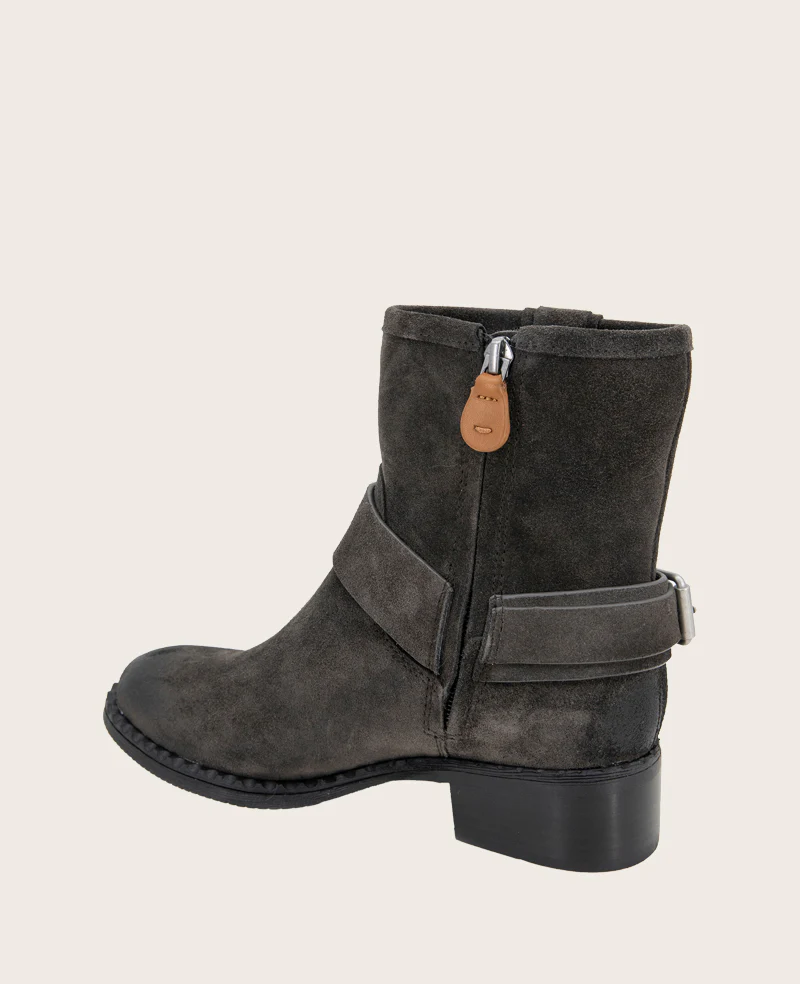 GENTLE SOULS - Barker Suede Moto Boot - Image 4