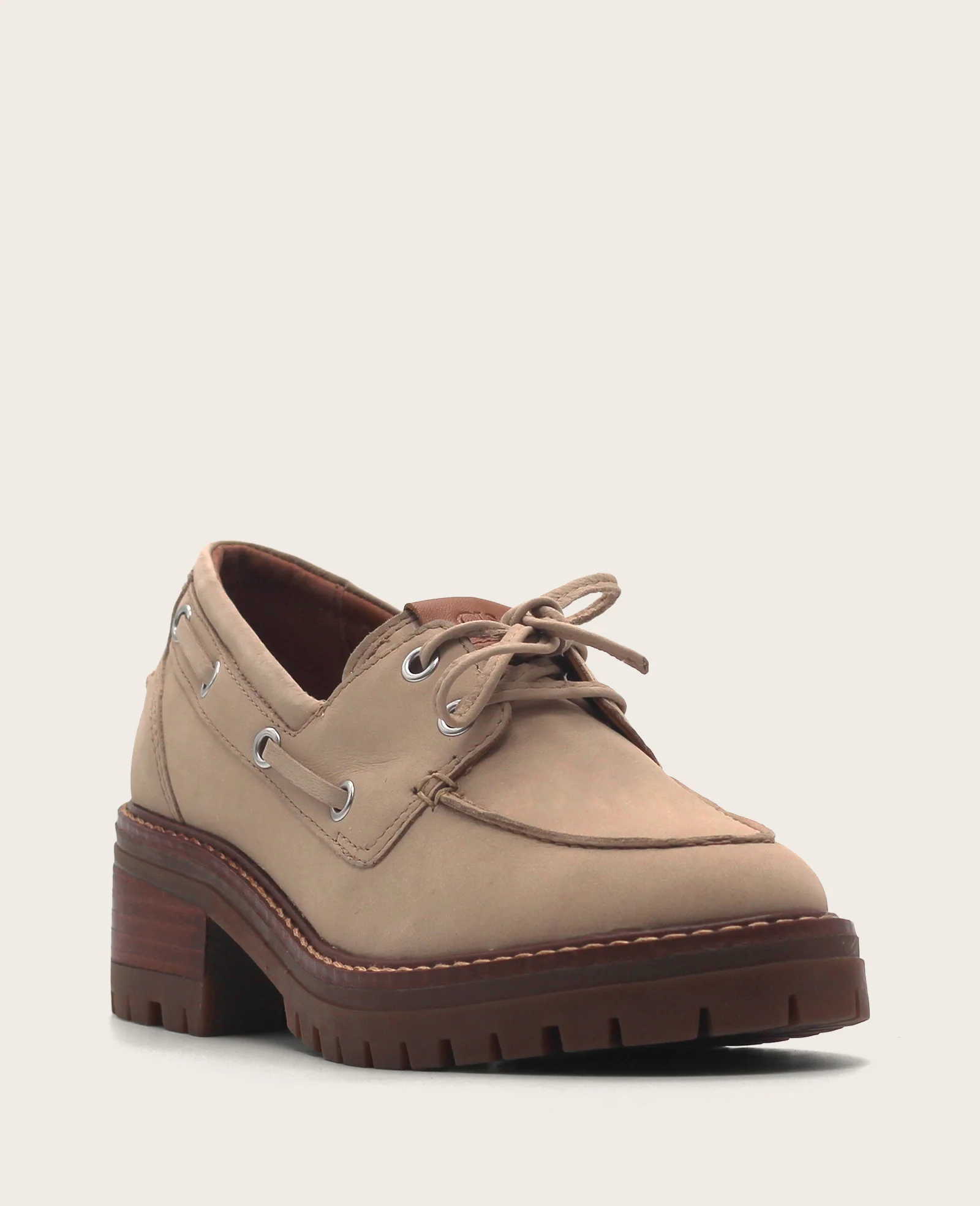 GENTLE SOULS - Brigly Leather Lug Boat Shoe - Image 2