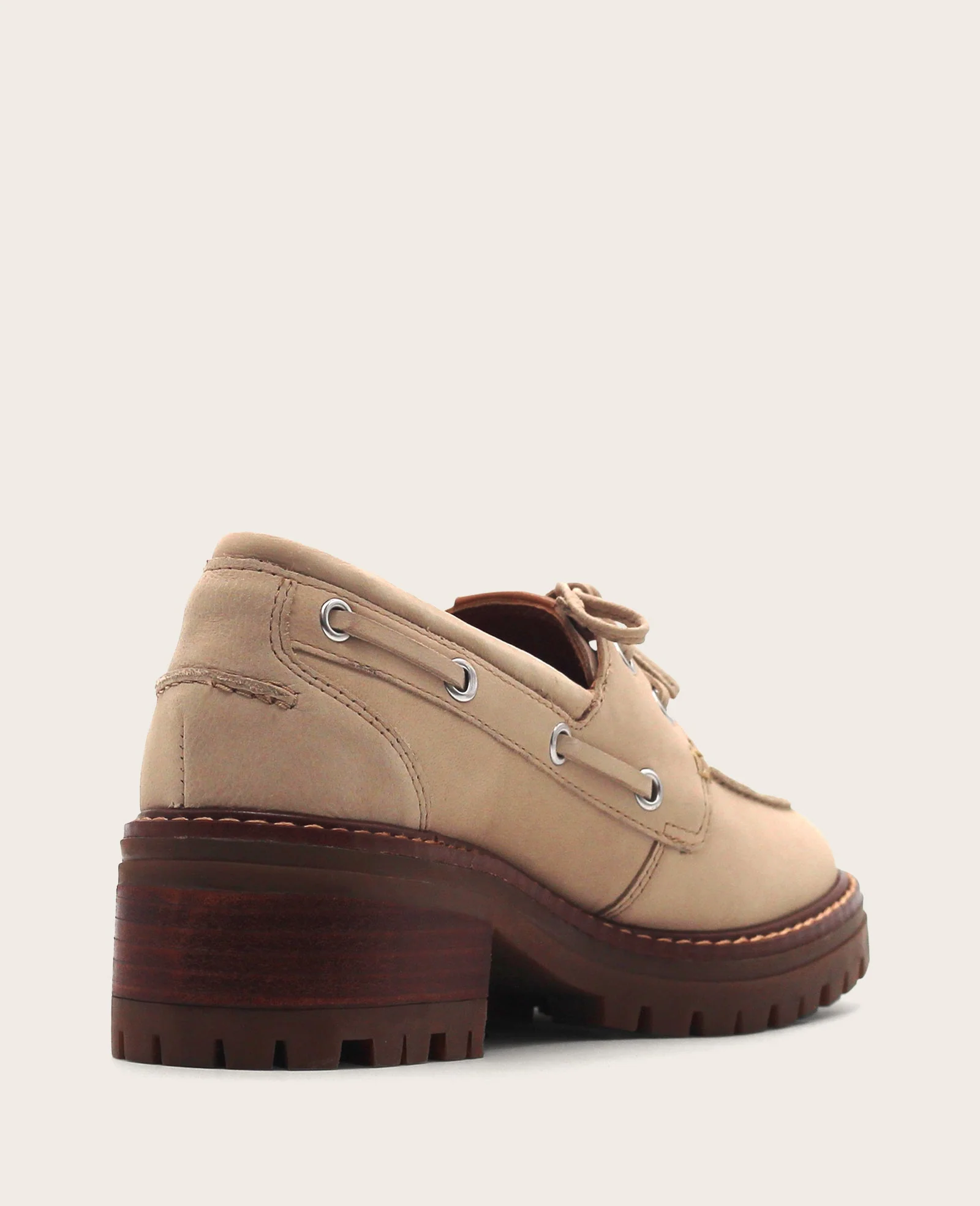 GENTLE SOULS - Brigly Leather Lug Boat Shoe - Image 3