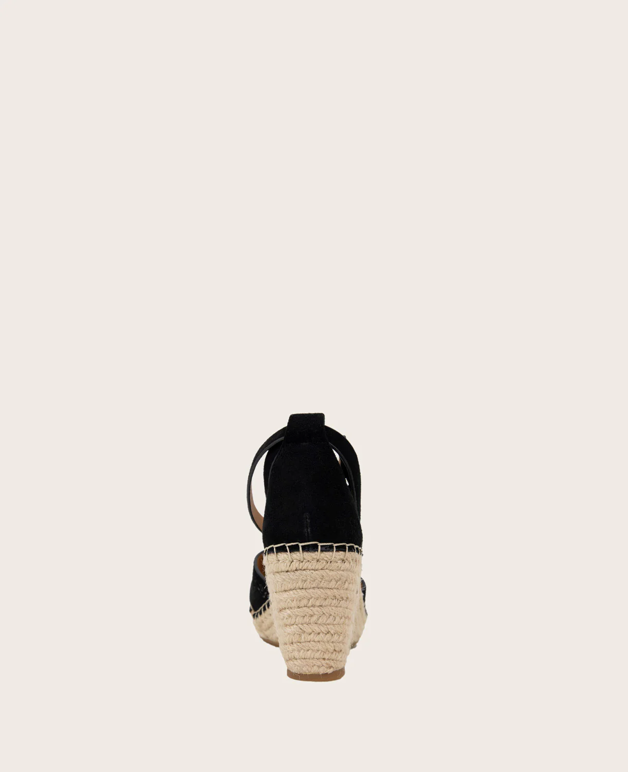 GENTLE SOULS - Charli Suede X-Band Espadrille Wedge Sandal - Image 3