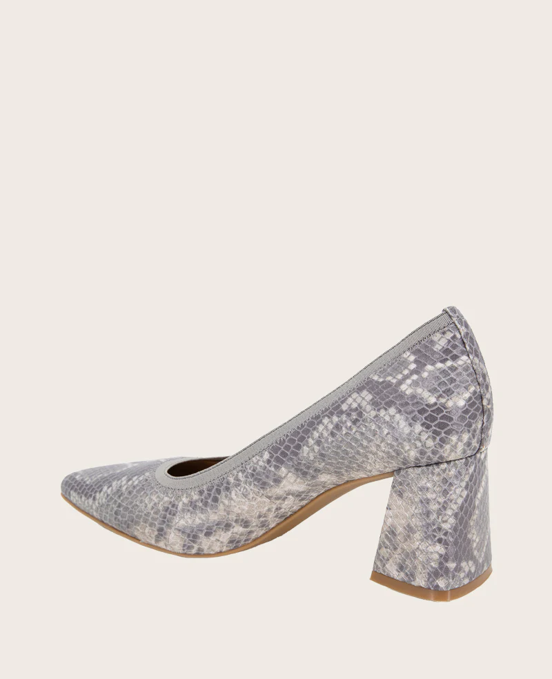 GENTLE SOULS - Dionne Snakeskin Leather Heel - Image 5