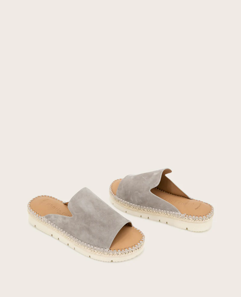 GENTLE SOULS - Leilani Suede Platform Slip On Sandal - Image 2