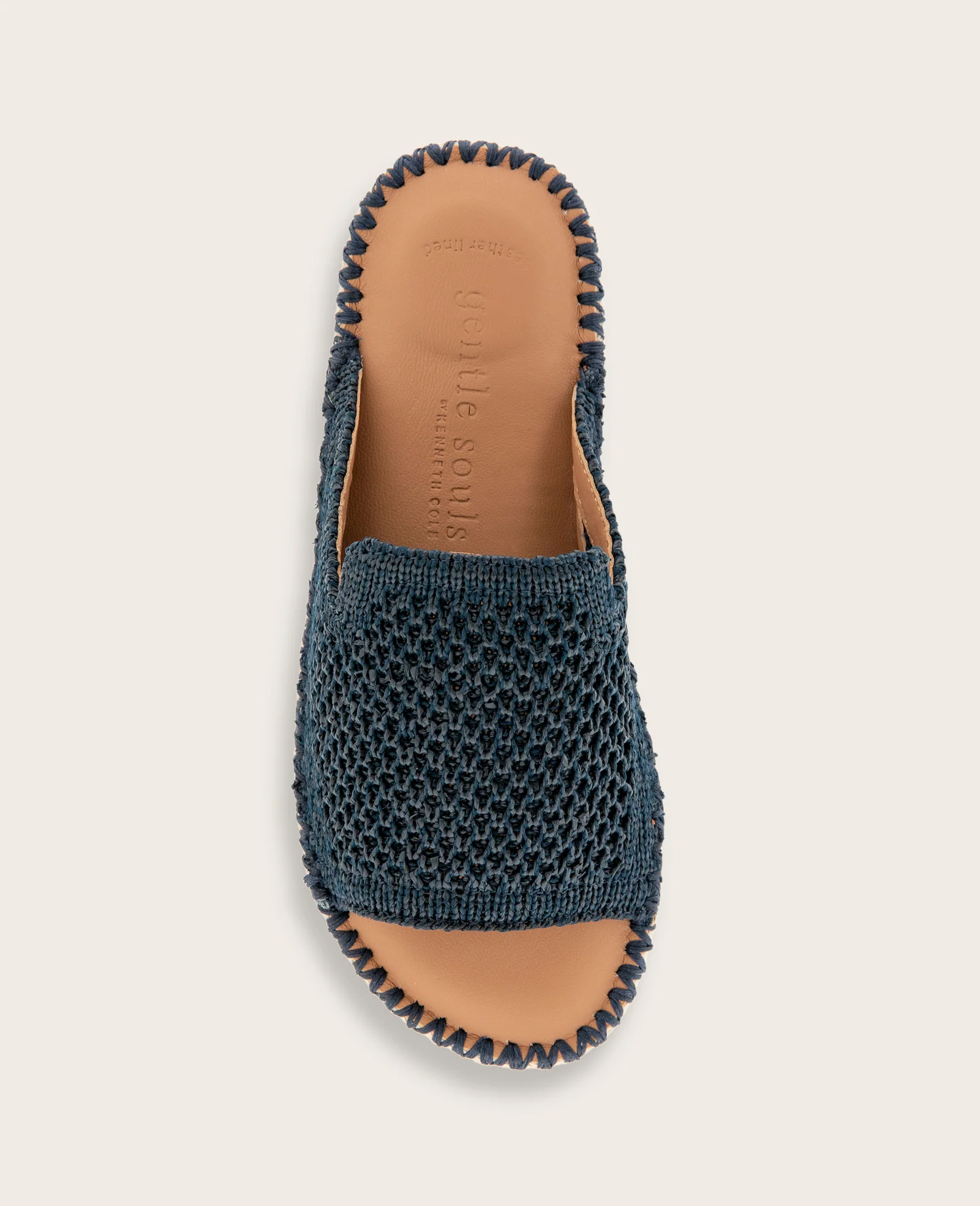 GENTLE SOULS - Leilani Knit Platform Slip On Sandal - Image 3