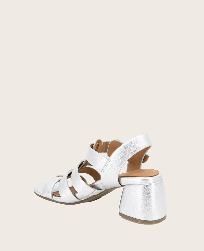 GENTLE SOULS - Margarite Leather Heel Sandal - Image 4