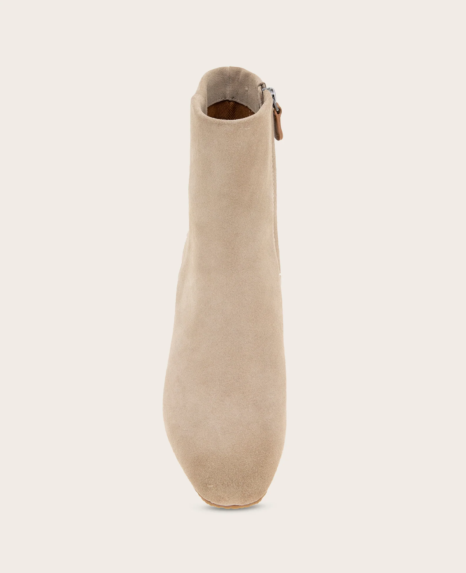 GENTLE SOULS - Nash Suede Side Zip Wedge Bootie - Image 4