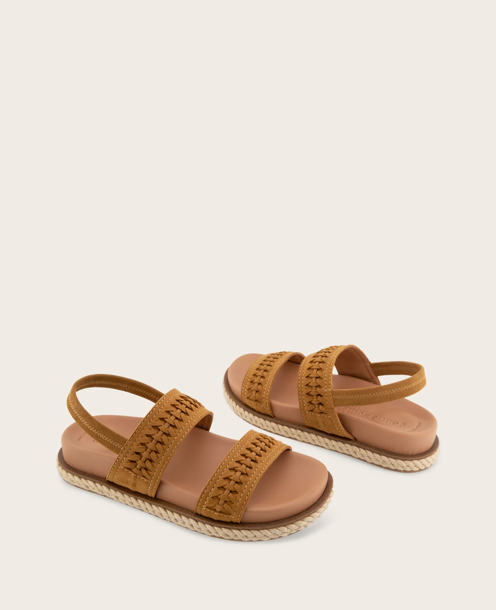 GENTLE SOULS - Nico Nubuck Whip Stitch Band Sandal - Image 2
