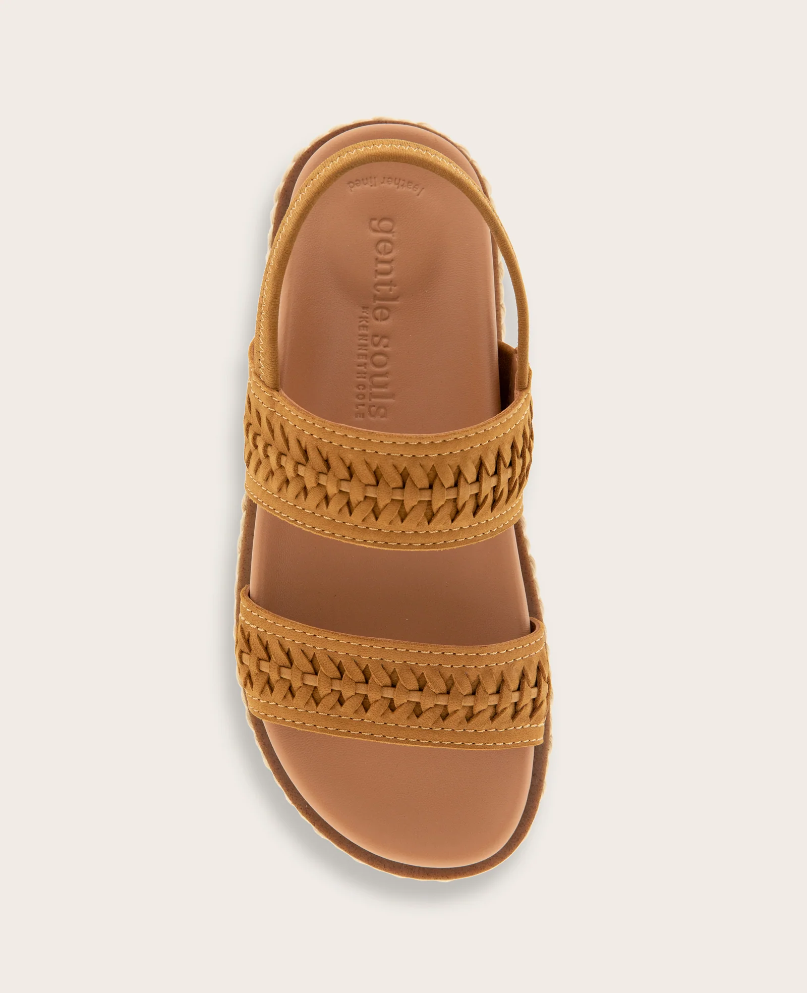 GENTLE SOULS - Nico Nubuck Whip Stitch Band Sandal - Image 3