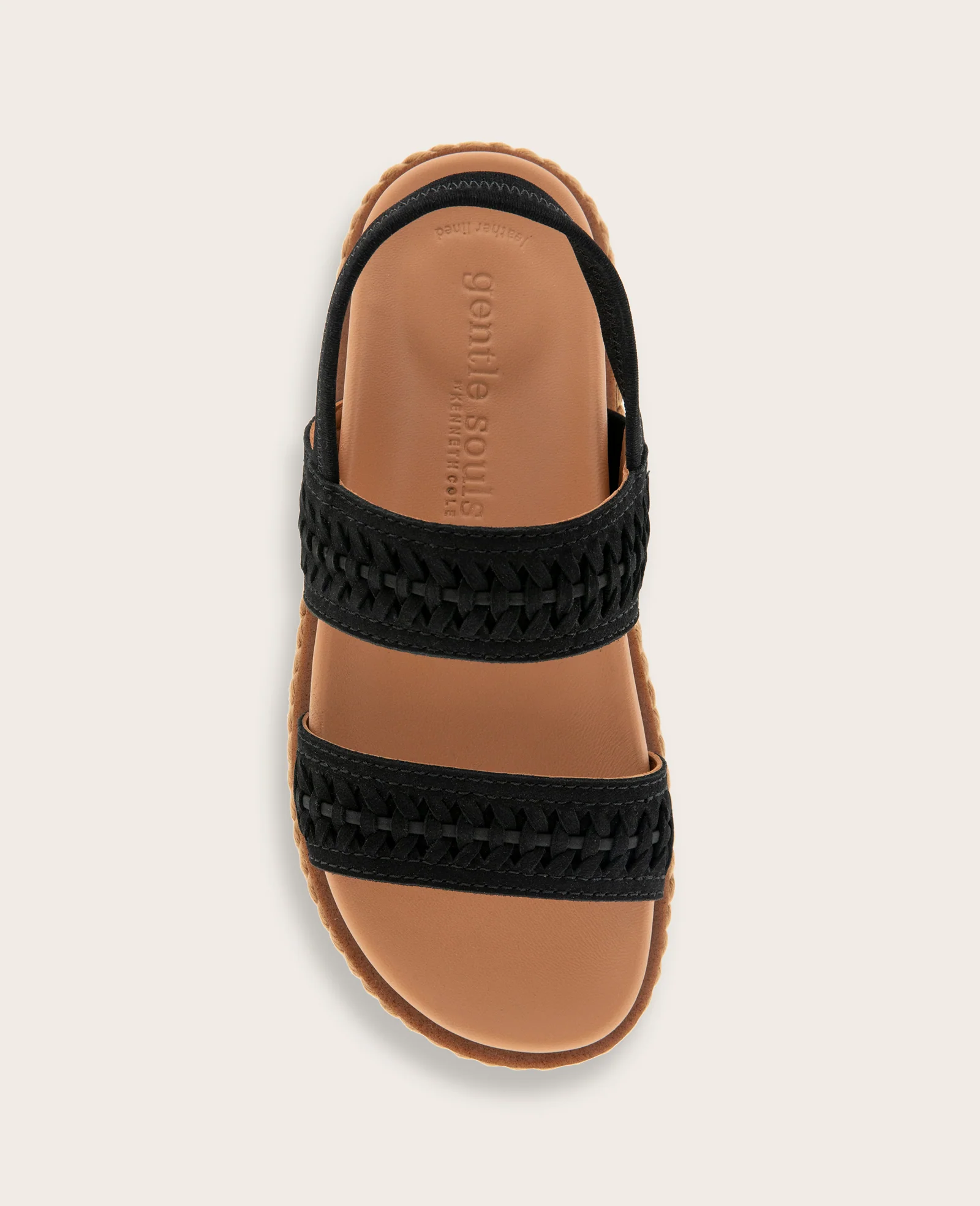 GENTLE SOULS - Nico Nubuck Whip Stitch Band Sandal - Image 3