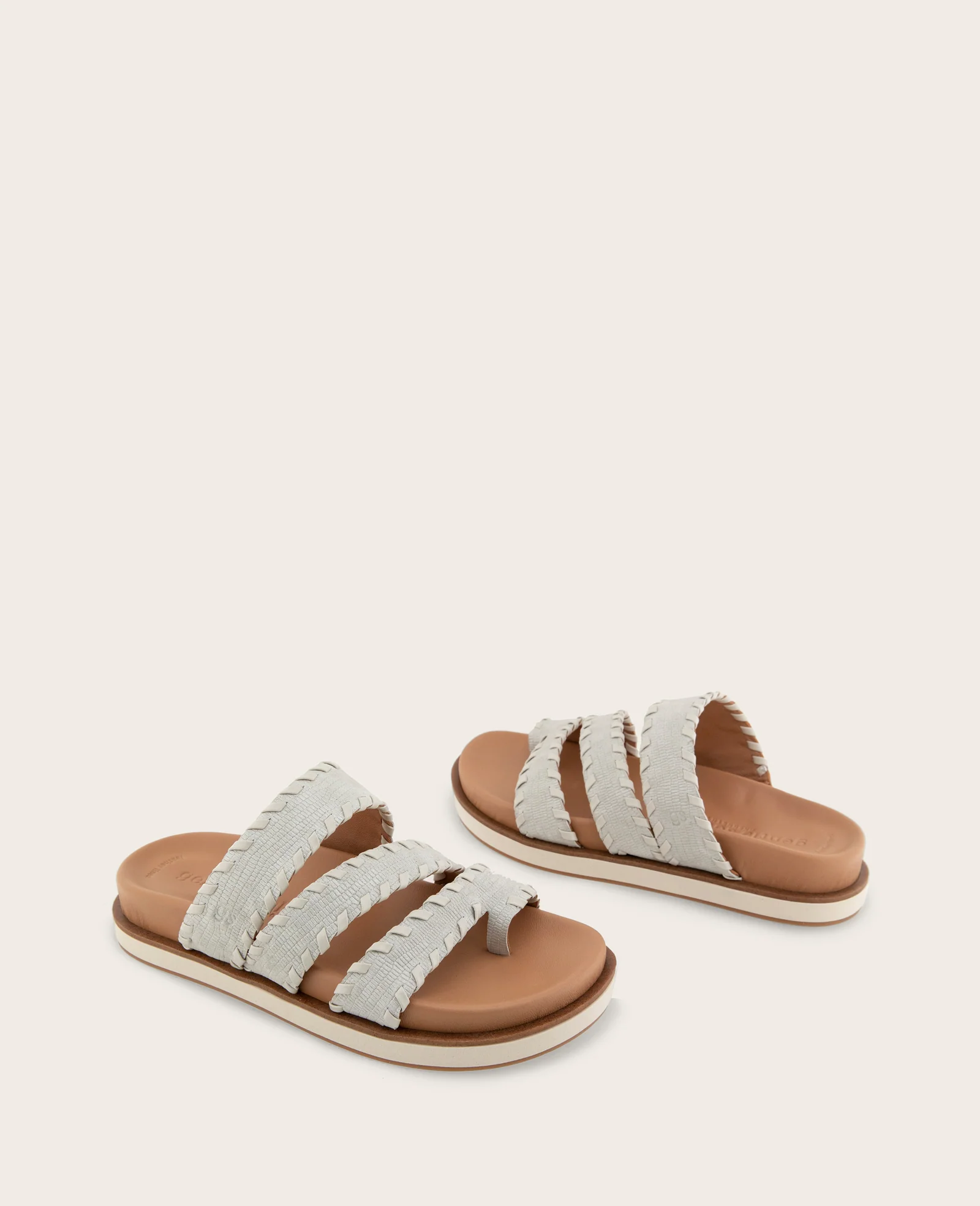 GENTLE SOULS - Niles Embossed Whip Stitch band Sandal - Image 2
