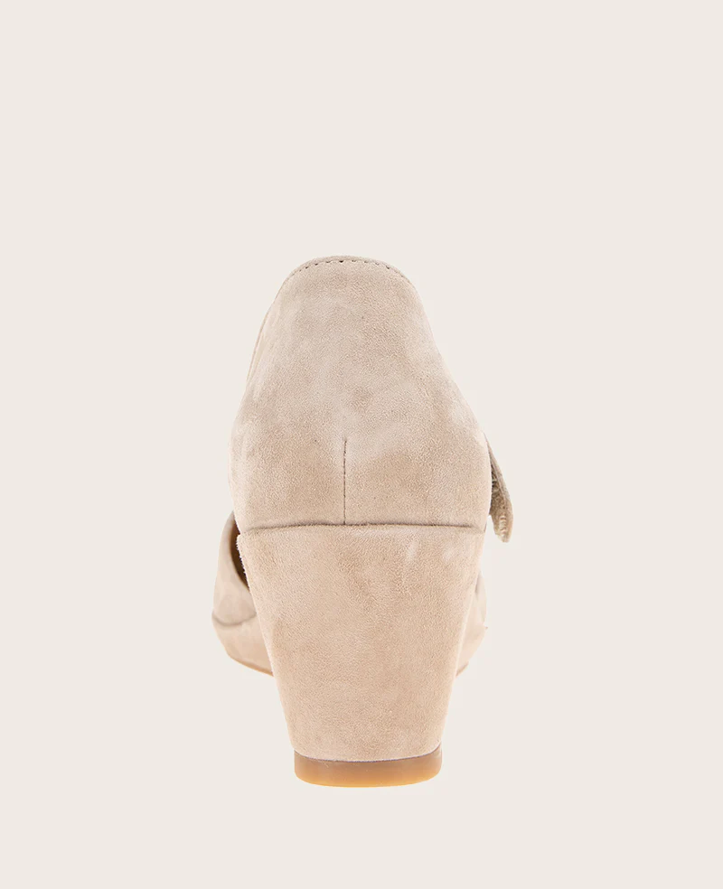 GENTLE SOULS - Oriana Suede Wedge - Image 3