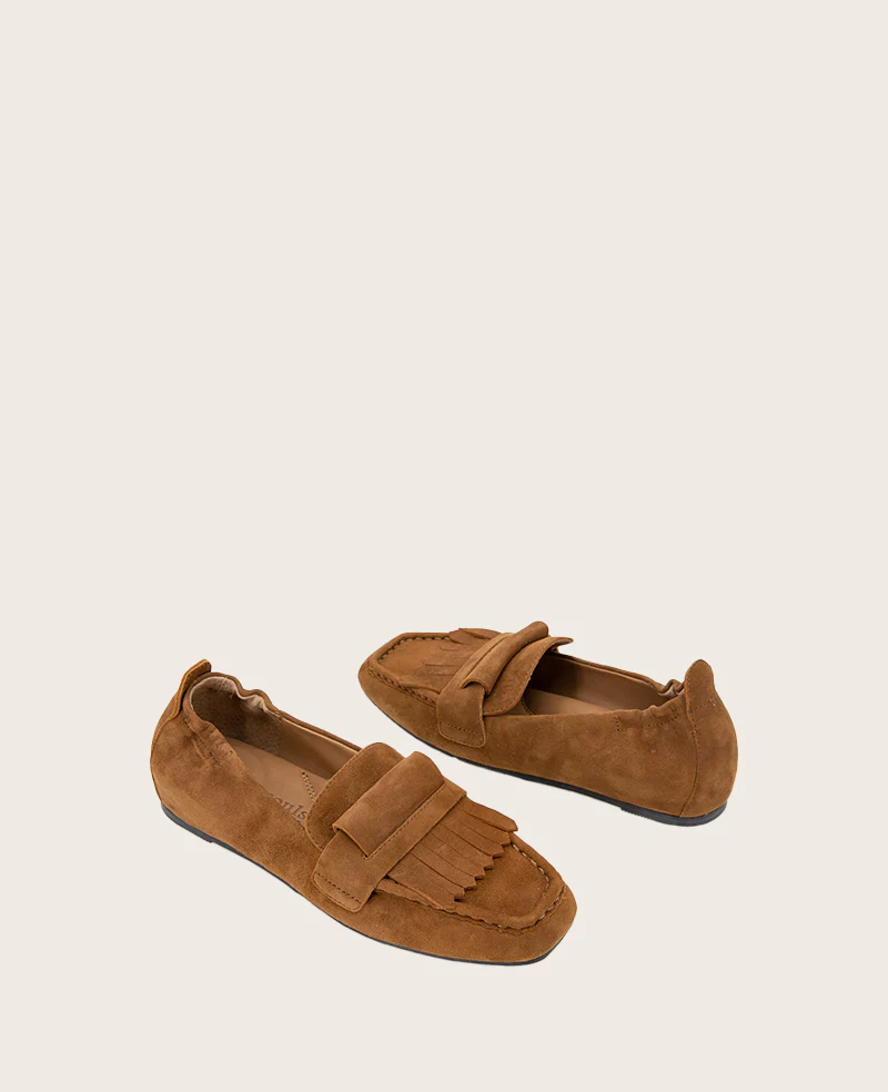 GENTLE SOULS - Scotty Tassel Suede Loafer - Image 2