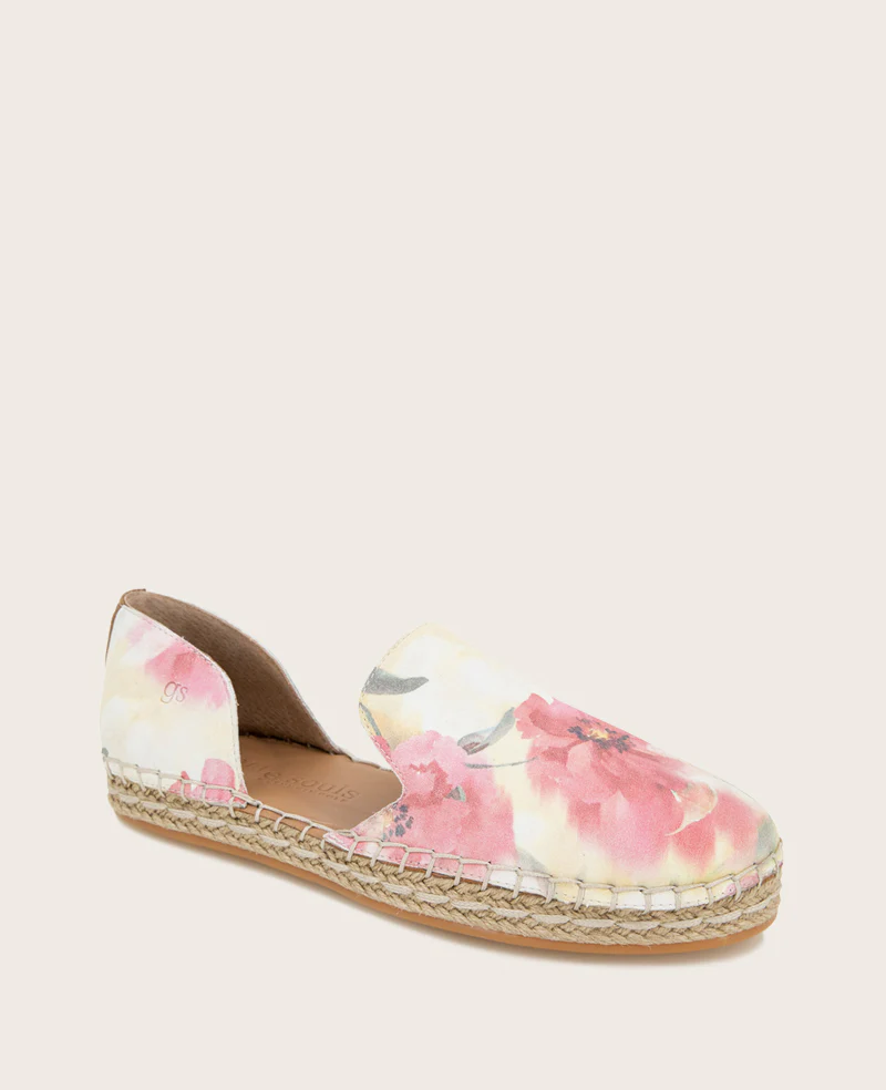 GENTLE SOULS - Seville Suede Floral Espadrille - Image 3