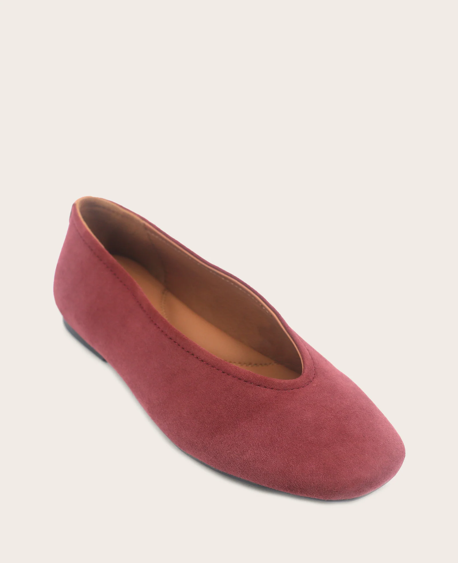 GENTLE SOULS - Willow Suede Ballet Flat - Image 2