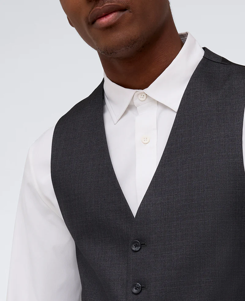 Kenneth Cole Reaction Ready Flex Slim-Fit Suit Separate Vest - Image 6