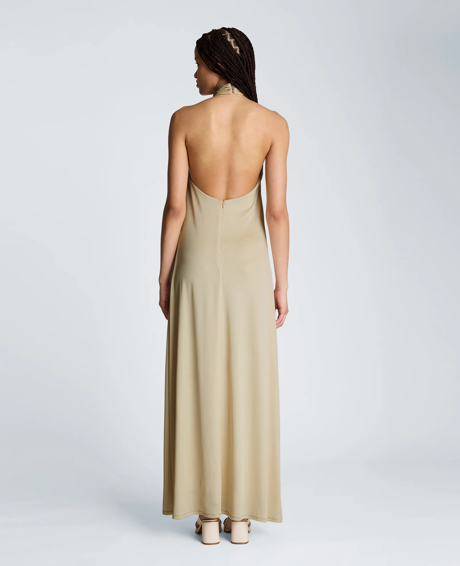 Halter Maxi Dress - Image 3