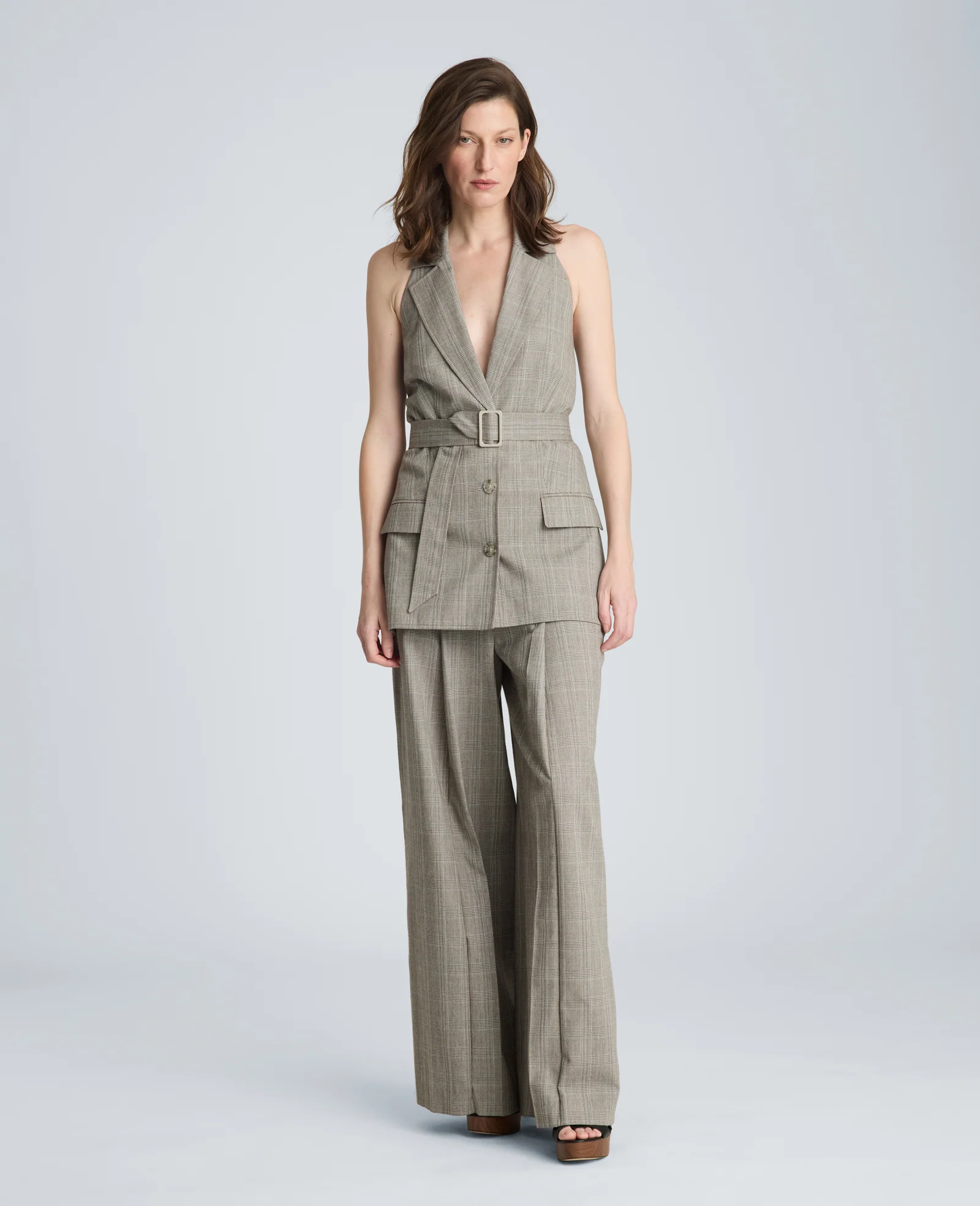 Halter Vest with Belt - Image 8