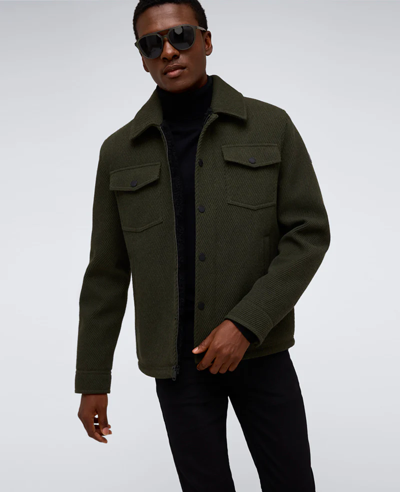 Heavyweight Twill Trucker Jacket - Image 3