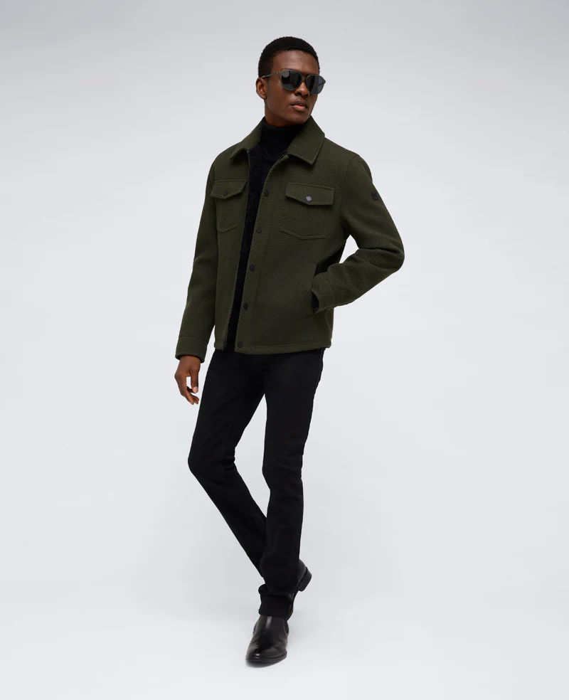 Heavyweight Twill Trucker Jacket - Image 4