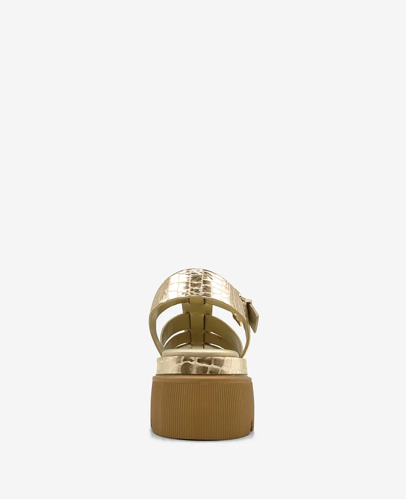 Herron Metallic Platform Fisherman Sandal - Image 3