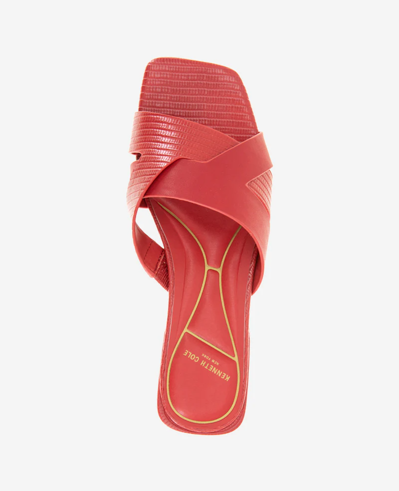 Issa Embossed Lizard Sandal - Image 6