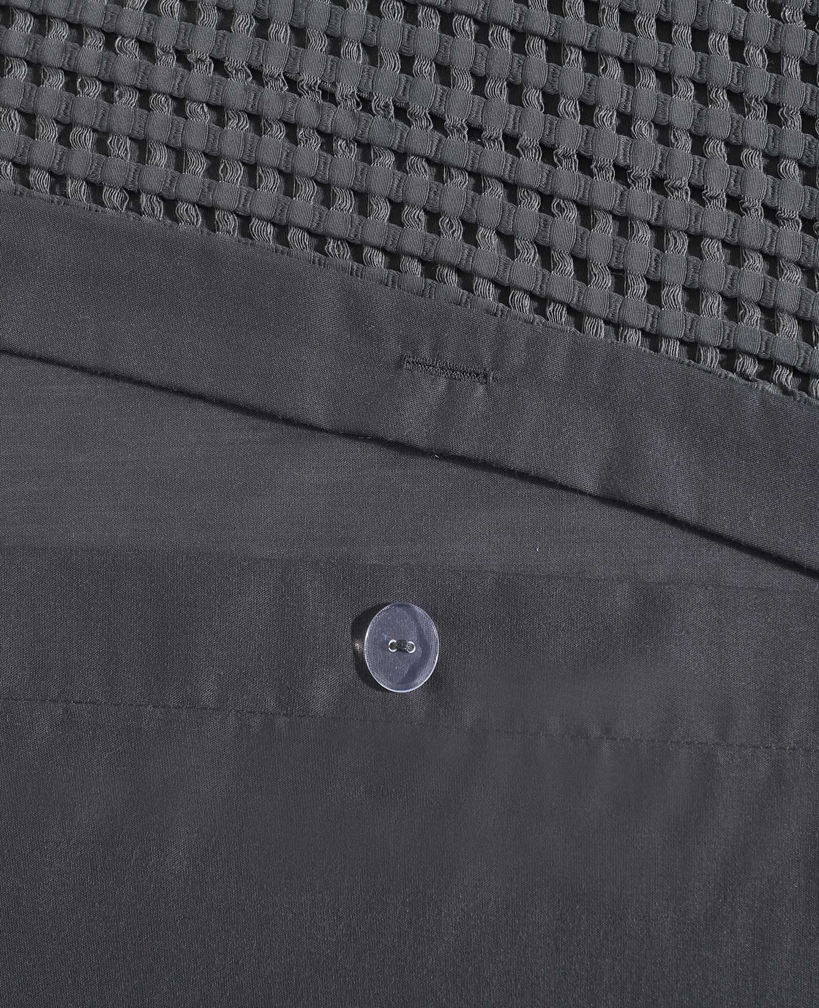 Solid Waffle Duvet Set - Image 4