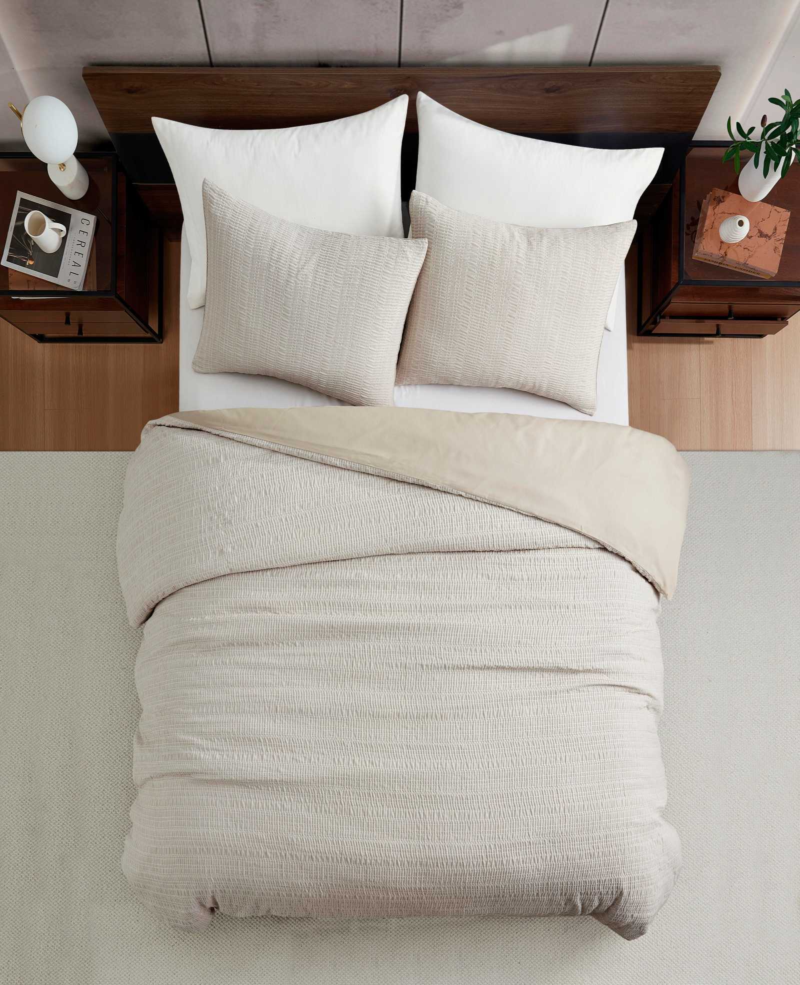 Stitched Gauze Duvet Set - Image 8