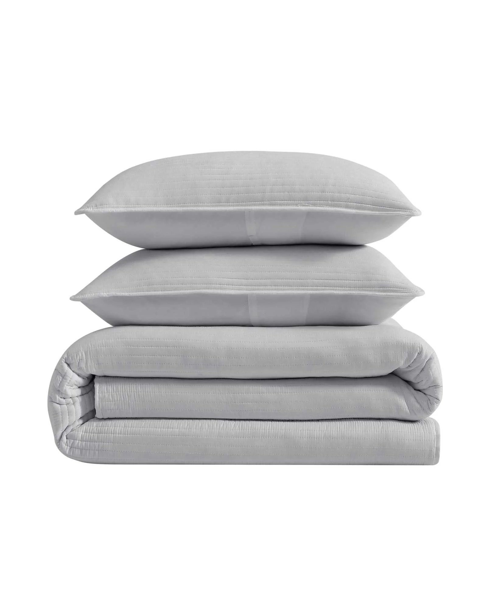 Washed Channel Quilt Set - Image 5