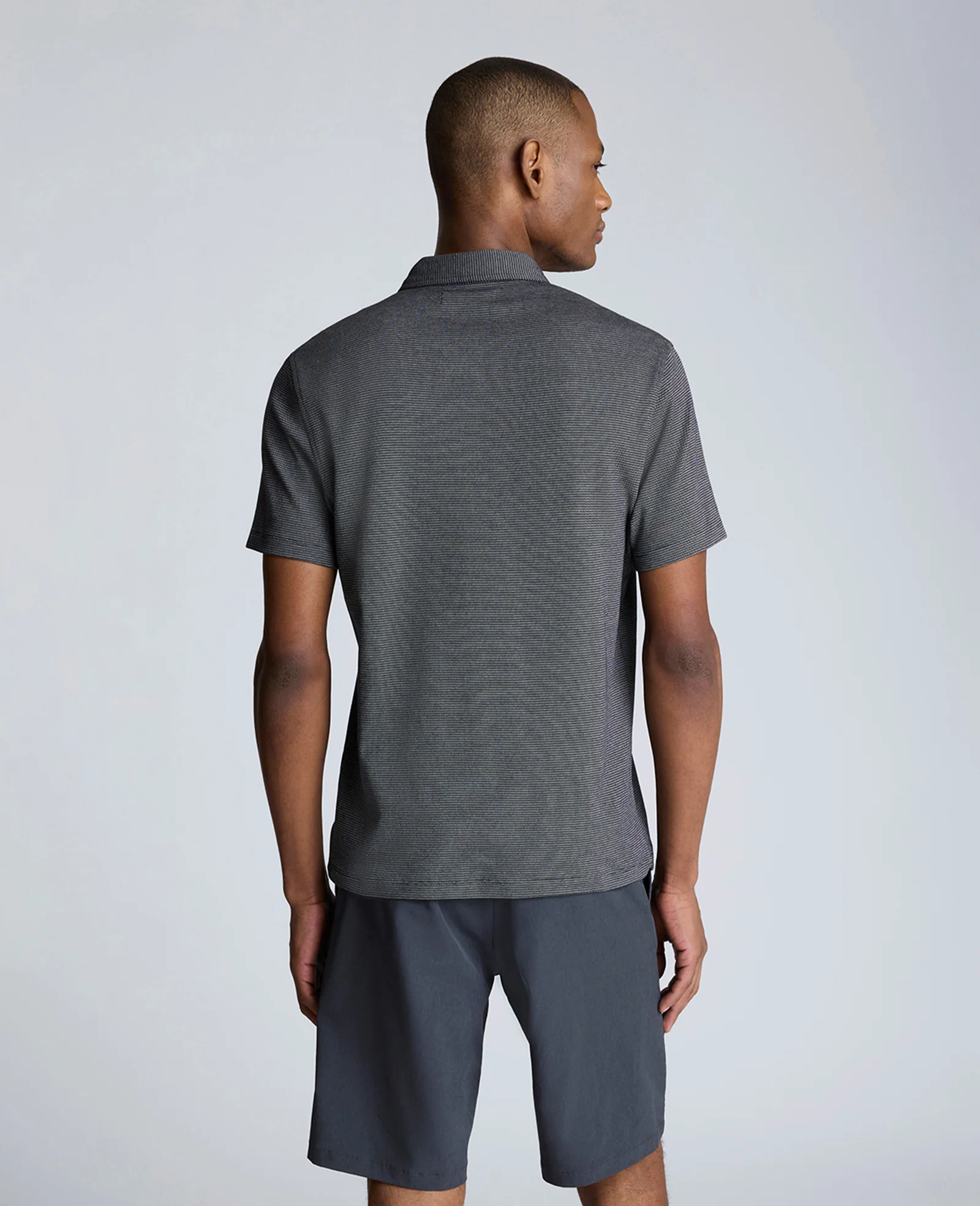Knit Two-Toned Button Polo - Image 2