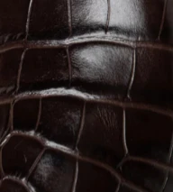 Larroudé x Kenneth Cole: Mule Dark Oak Croco Leather - Image 7