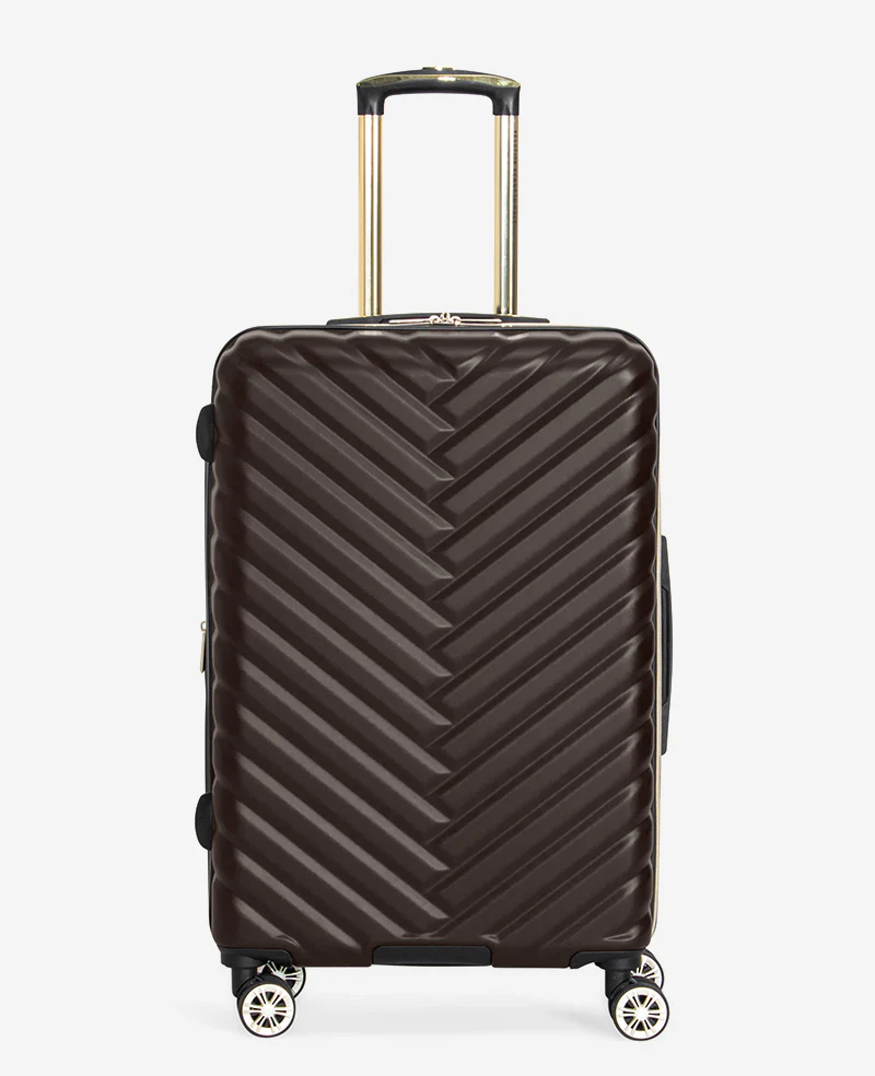 Madison Square Chevron Hard Side Expandable Suitcase - Image 13
