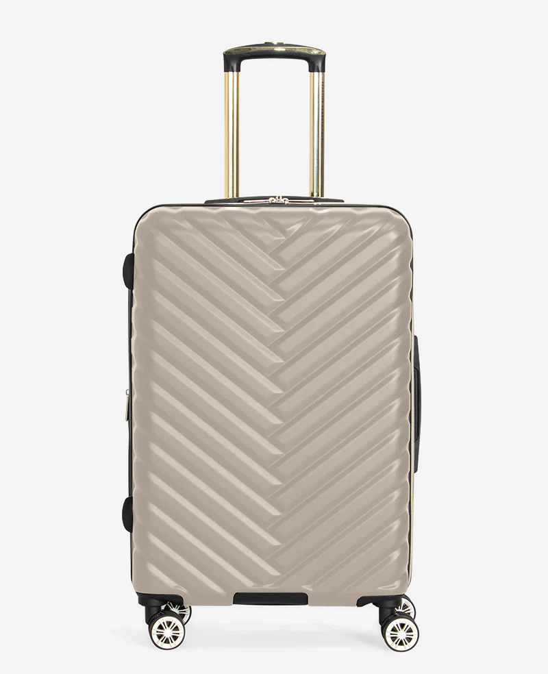 Madison Square Chevron Hard Side Expandable Suitcase - Image 18