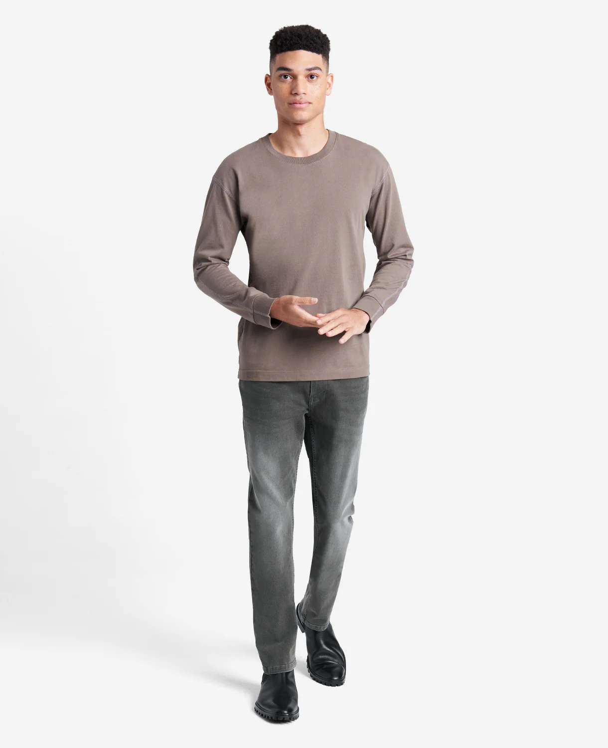 Slim-Fit Recycled Stretch Denim Jean - Image 2