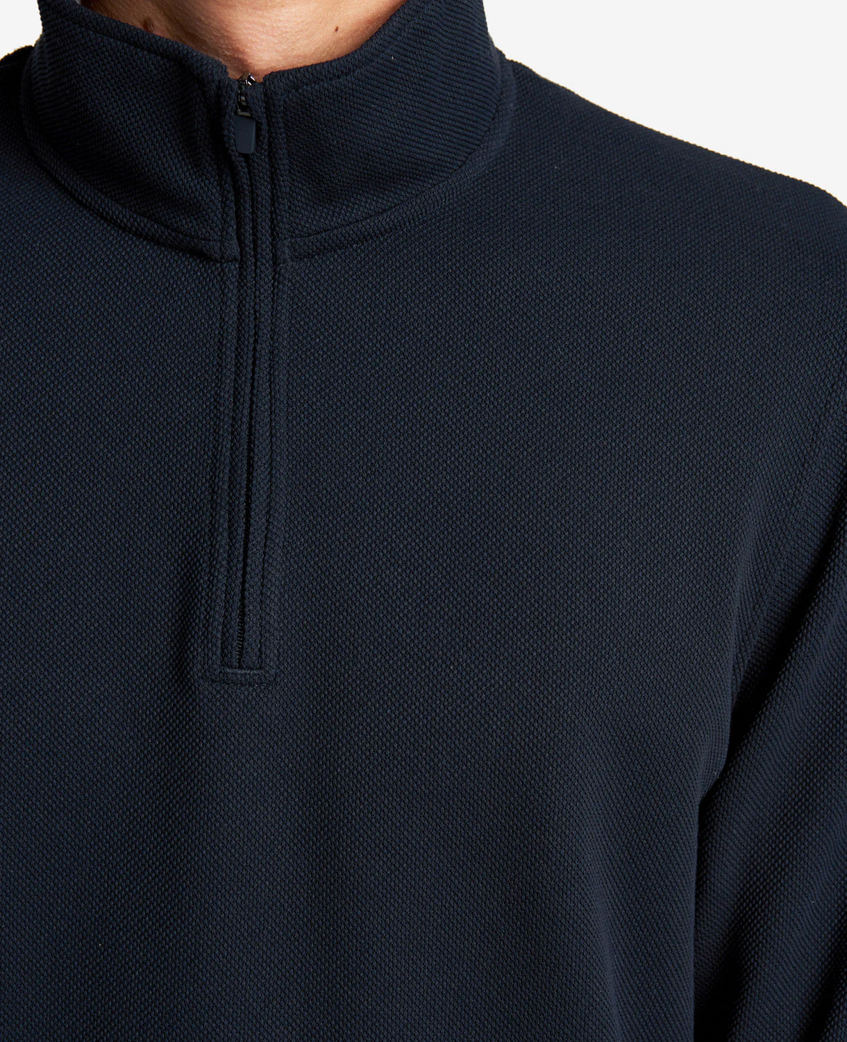 Kenneth Cole Sport Quarter-Zip Knit Pullover - Image 3