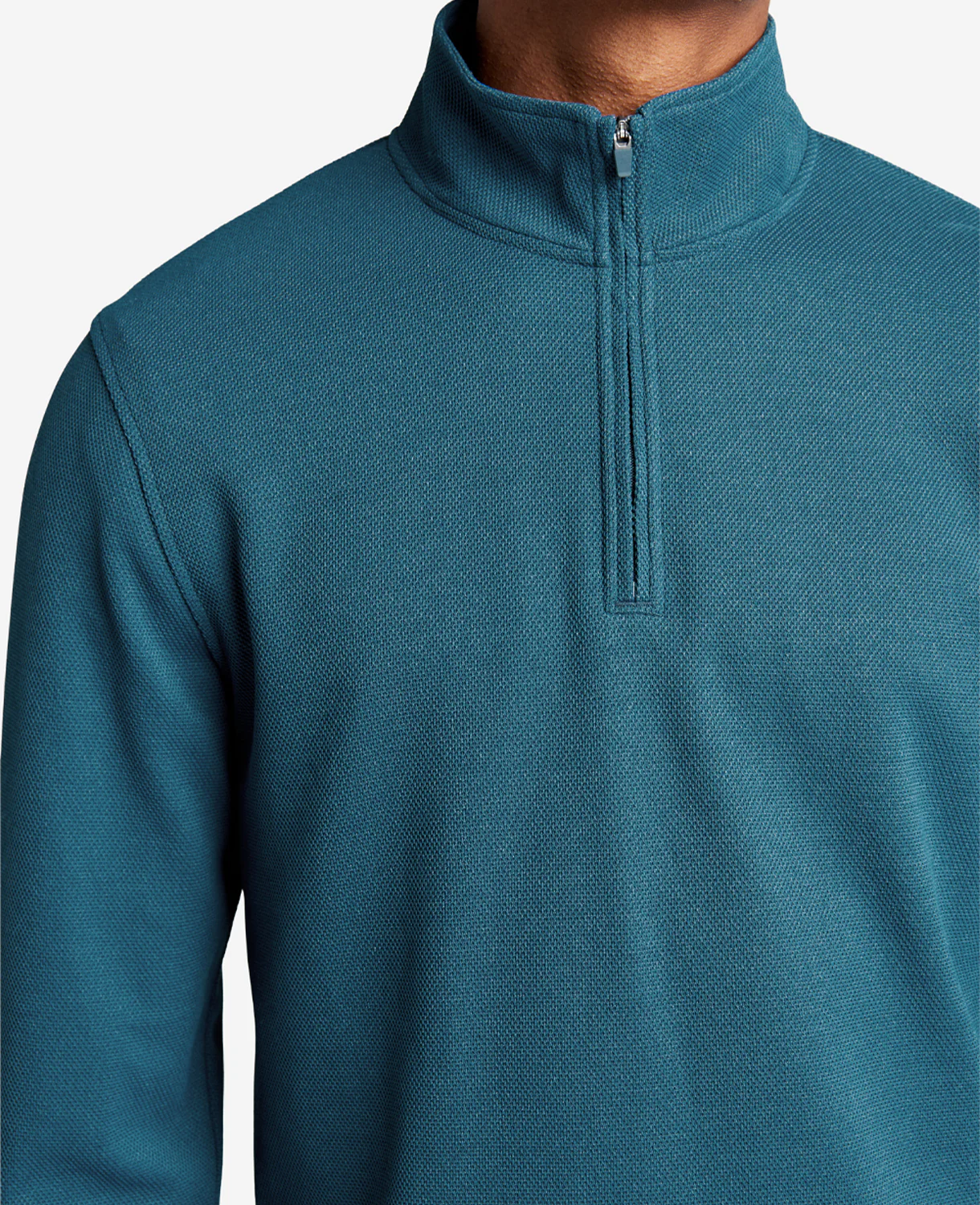 Kenneth Cole Sport Quarter-Zip Knit Pullover - Image 3