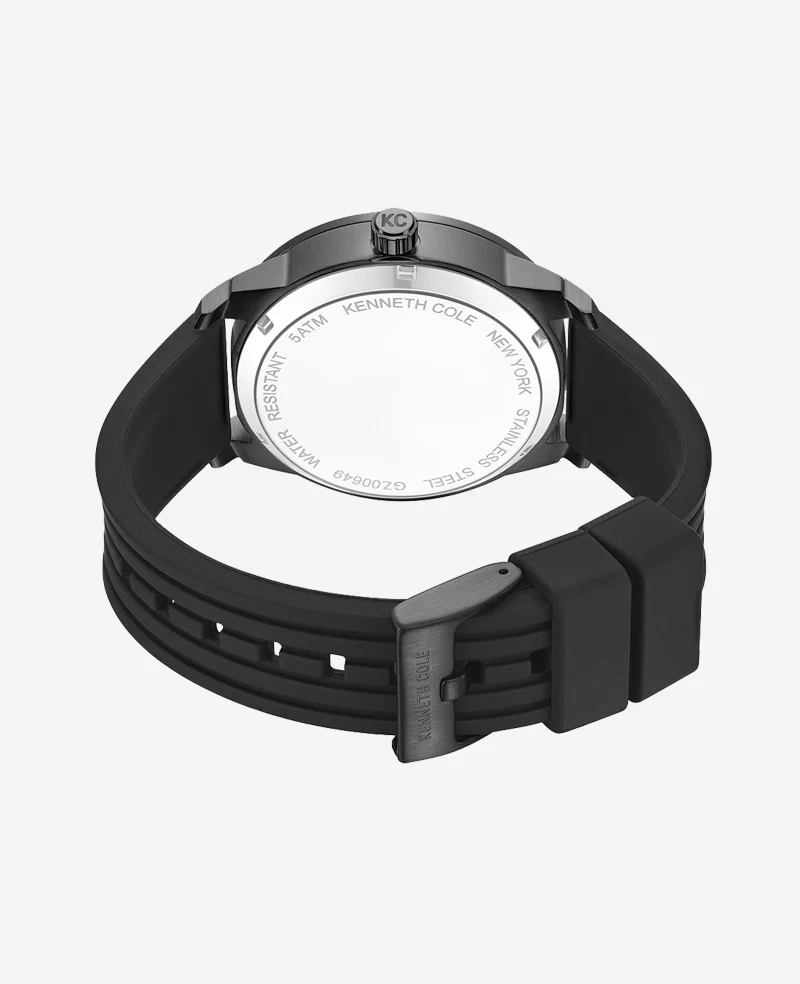 Skeleton Automatic Silicone Watch - Image 3