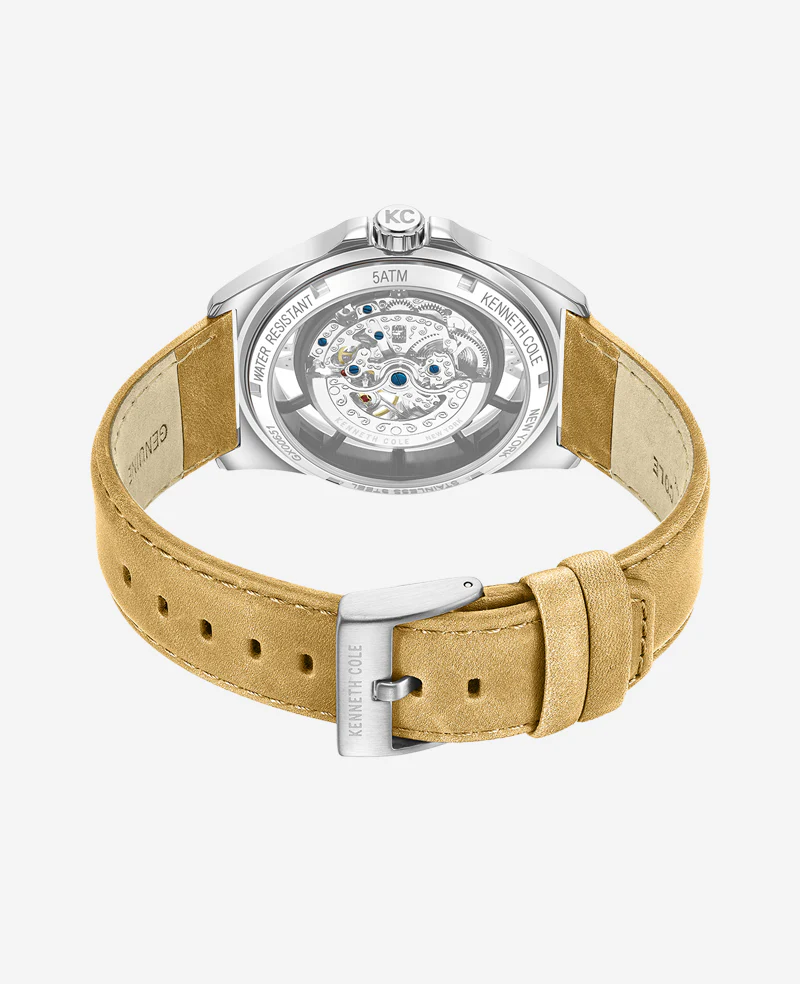 Skeleton Automatic Strap Watch - Image 3