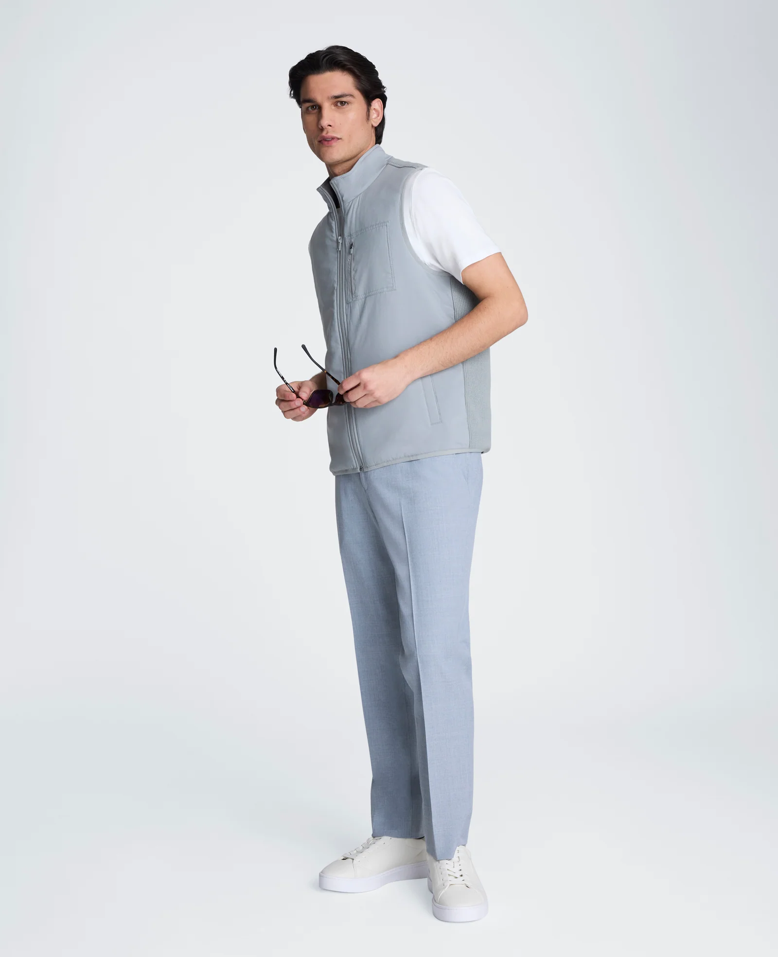 Mixed Media Vest - Image 5