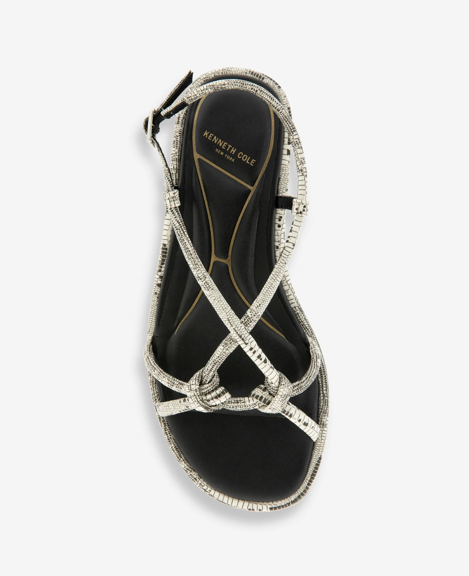 Paria Embossed Knot Detail Sandal - Image 3