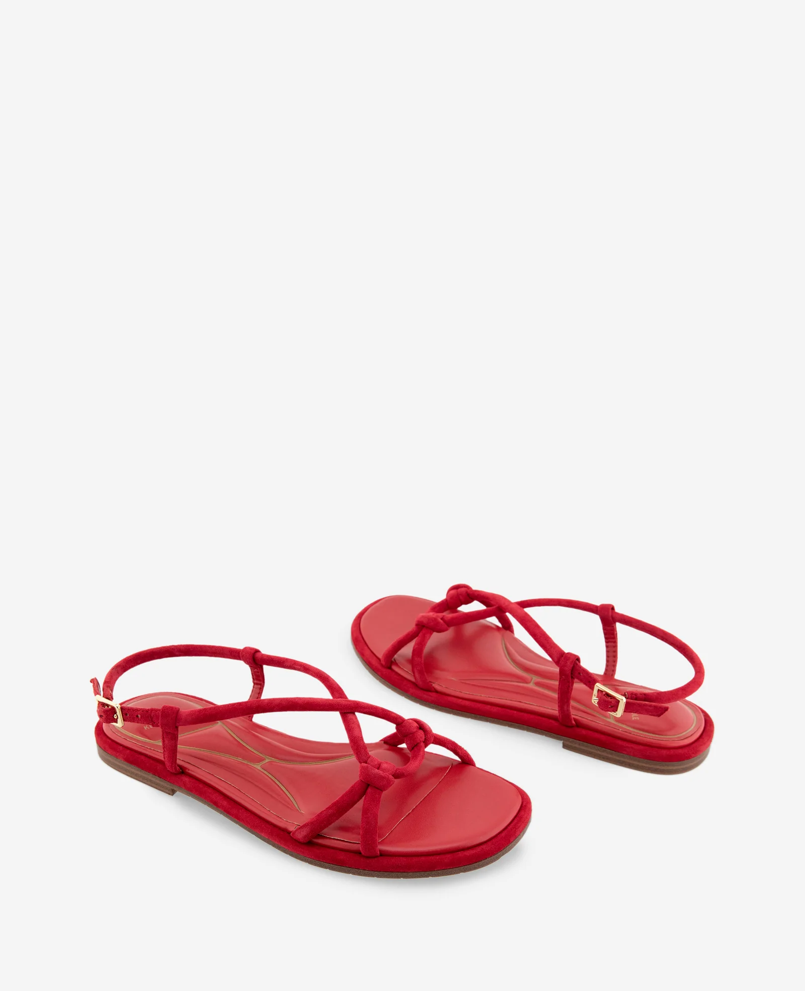 Paria Suede Knot Detail Sandal - Image 2